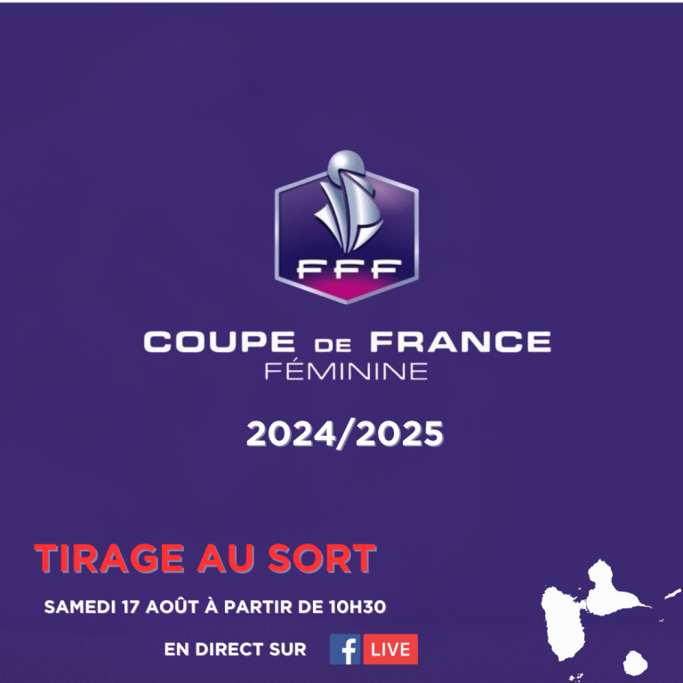 Tirage Au Sort Coupe De France F Minine Ligue Guadeloupeenne De